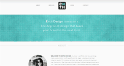 Desktop Screenshot of enthdesign.com